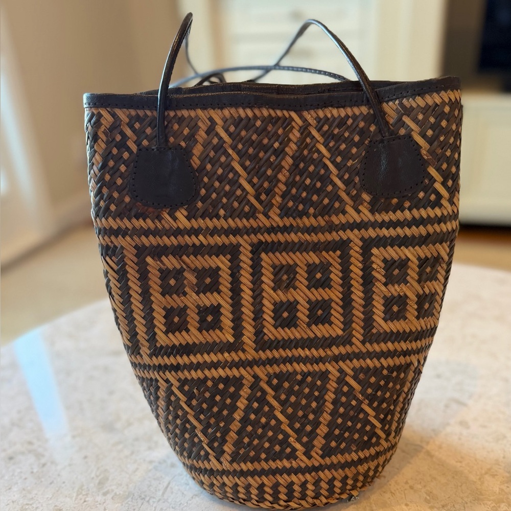 Traditional Woven Ajat Basket bag